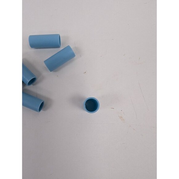 Fun House Board Game 1988 REPLACEMENT Part Piece Set of 6 Blue Pegs - Picture 2 of 2